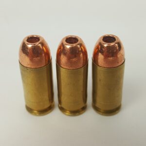 45 ACP 230 Grain Hollow Point Ammunition With Copper Plated Bullets