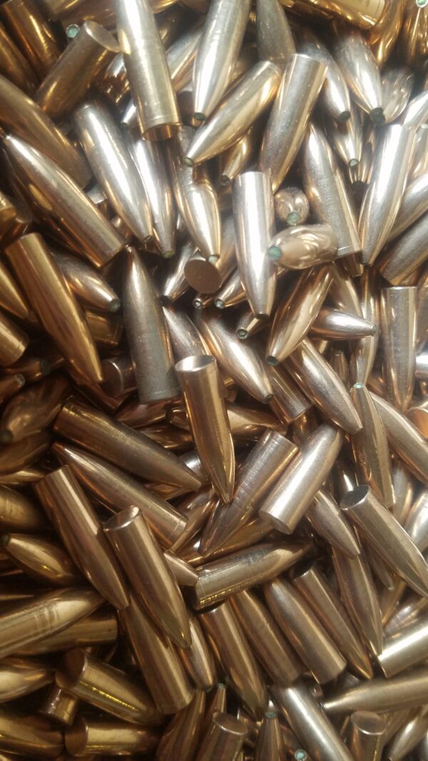 22 Caliber 53 Grain .224 Hand Swaged Precision Bullets – Reloading Match Grade Hollow Point Bullets – Reloading Gold Country Coyote ~ Made in USA ~ 50 Count - Image 2