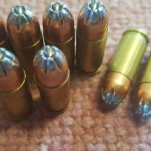 9mm Luger 125 Grain Serrated Hollow Point Personal Defense Ammunition 50 Rounds ~ Ready To Ship!