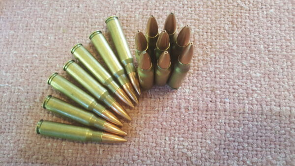 30 Caliber .308 Winchester Hunting Ammo Match Grade 135 Grain Gold Country Coyote Hollow Point FB Bullets - Image 3