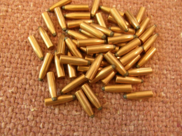22 Caliber 70 Grain .224 Hunting Bullets Hand Swaged Precision Soft Point Gold Country Viper Varmint Bullets Ideal For 22-250 Loads ~100 Count - Image 2