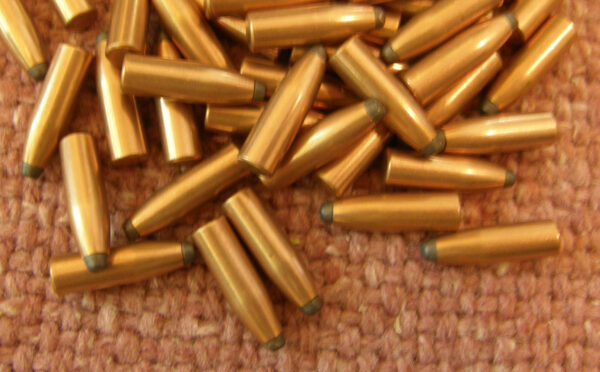 22 Caliber 70 Grain .224 Hunting Bullets Hand Swaged Precision Soft Point Gold Country Viper Varmint Bullets Ideal For 22-250 Loads ~100 Count