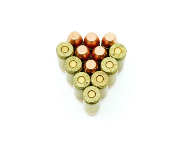 40 S&W 180 Grain Flat Nose Ammunition With Copper Plated Bullets 50 Rounds ~ Ready to Ship! - Image 2