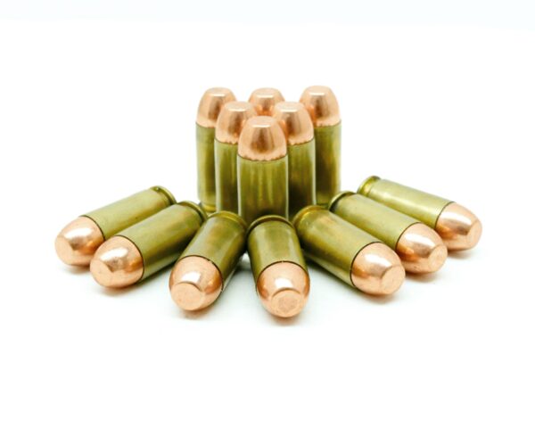 40 S&W 180 Grain Flat Nose Ammunition With Copper Plated Bullets 50 Rounds ~ Ready to Ship!