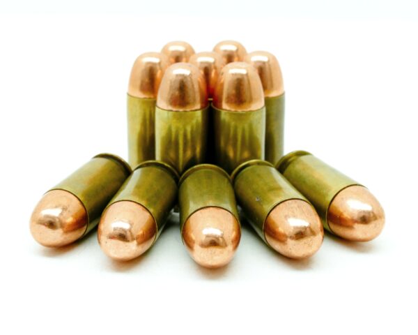 45 ACP 230 Grain Round Nose Ammunition Copper Plated Bullets 50 Rounds