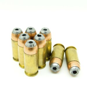 45 ACP ammunition with Patriot Jackal hollow point bullets