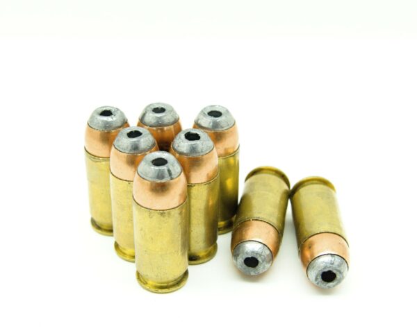 45 ACP ammunition with Patriot Jackal hollow point bullets