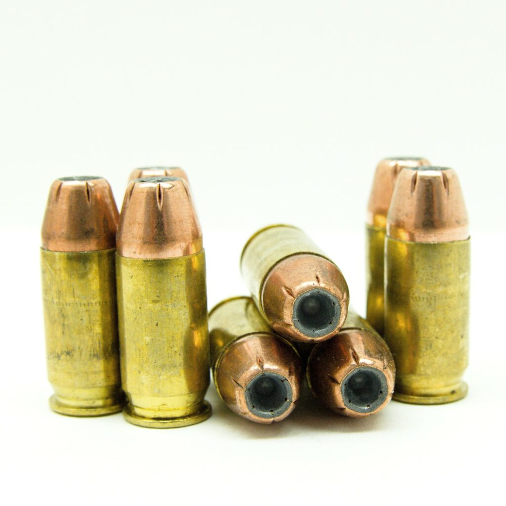 9mm Luger Personal Defense Ammunition with 124 Grain Hornady XTP Hollow ...