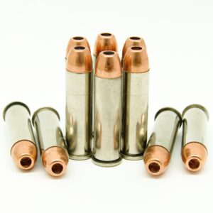 357 Mag Ammunition with 158 Grain Copper Plated Hollow Point Bullets 20 Rounds Per Box