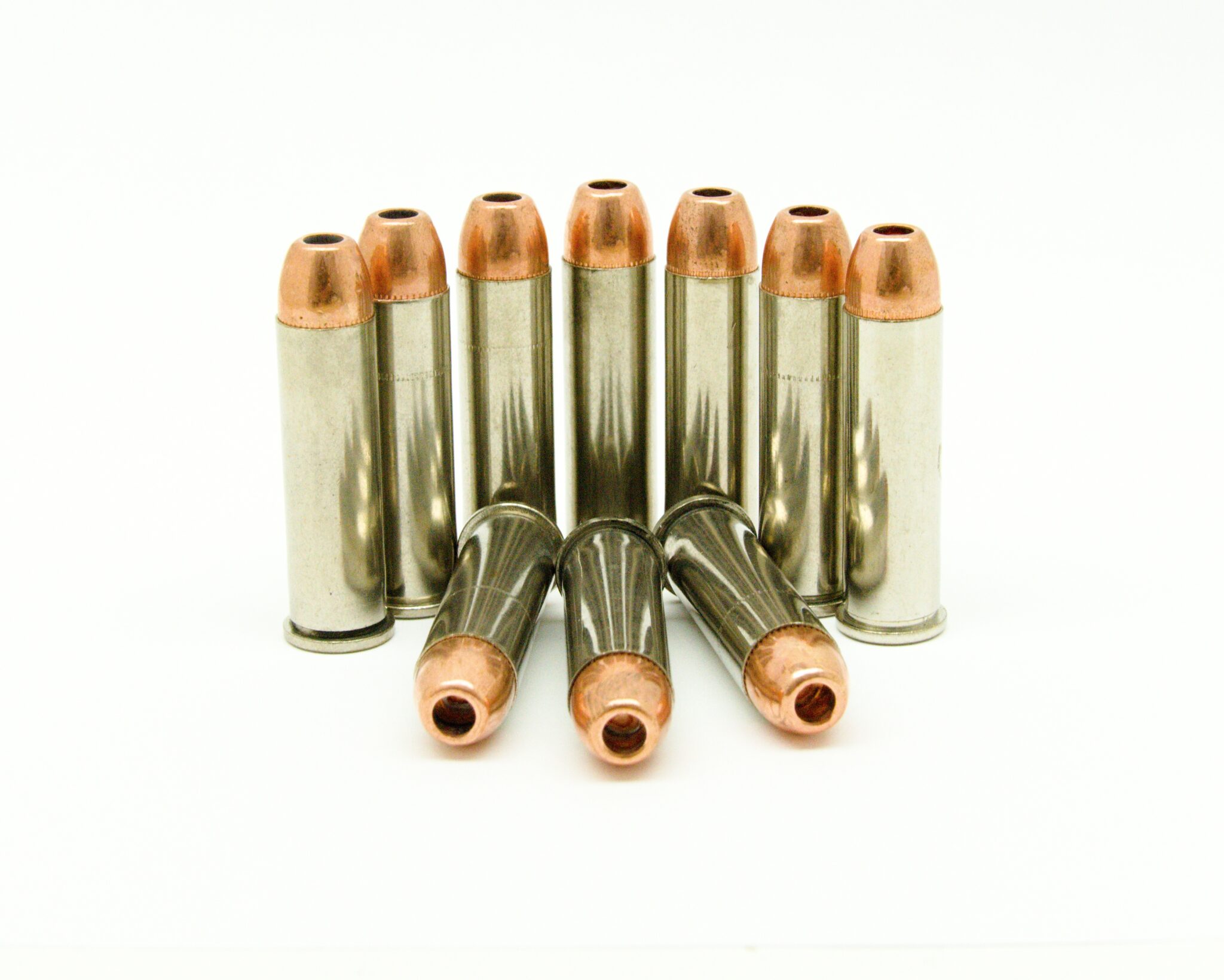 357 Mag Ammunition with 158 Grain Copper Plated Hollow Point Bullets 20