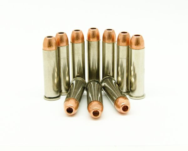 357 Mag Ammunition with 158 Grain Copper Plated Hollow Point Bullets 20 Rounds Per Box - Image 2