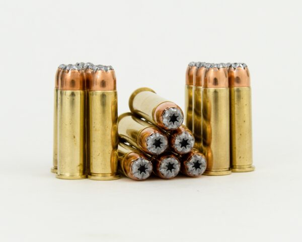 357 Magnum Hunting / Self Defense Ammunition with 158 Grain Gold Country Wolverine Serrated Hollow Point Bullets 20 Rounds