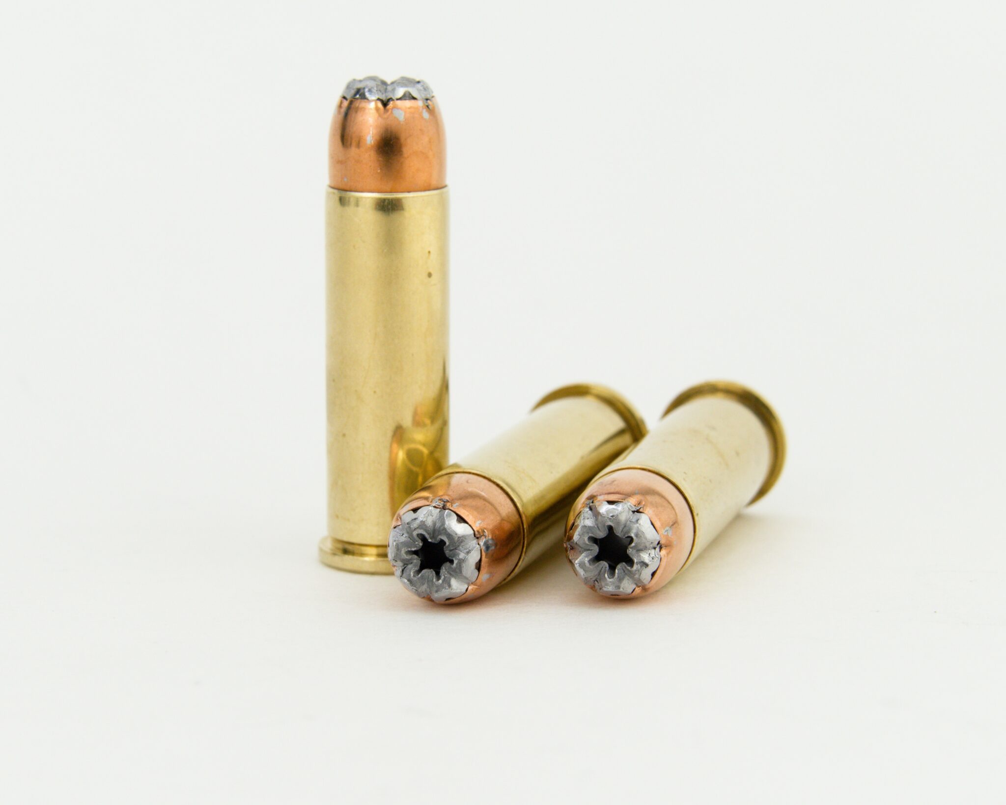 357 Mag Ammunition with 125 Grain Serrated Hollow Point Self Defense