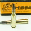 50 Caliber BMG HSM Ammunition With 647 Grain Moly Coated FMJ Bullets 10 Rounds Per Box