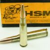 50 Caliber BMG HSM Ammunition With 647 Grain FMJ Bullets 10 Rounds Per Box