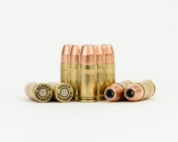9MM Luger Personal Self Defense Ammunition With 124 Grain Sierra V-Crown Hollow Point Bullets ~ 50 Rounds - Image 5