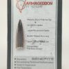 Gold Country Ammo .308 Winchester 110 Grain Nosler Varmageddon FB Tipped Bullets - Image 2