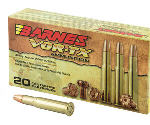 Barnes VOR-TX 30-30 150 Grain Triple Shock X Flat Nose Lead Free 20 Round Box California Certified Nonlead Ammunition 21535