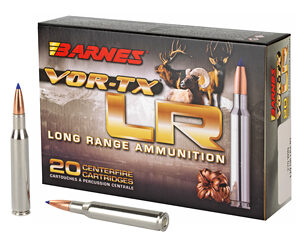 Barnes VOR-TX Long Range 270 Winchester 129 Grain LRX BT 20 Round Box 31198
