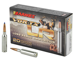 Barnes VOR-TX Long Range 6MM Creedmoor 95 Grain LRX BT 20 Round Box 30232