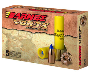 Barnes VOR-TX 20 Gauge 3" 250 Grain Slug Shotshell 5 Round Box 20739