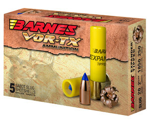 Barnes VOR-TX 20 Gauge 2.75" 250 Grain Slug Shotshell 5 Round Box 20735