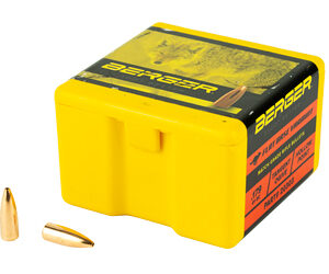 Berger Bullets – Reloading FB Varmint .204 Diameter 20 Caliber 35 Grain Flat Base Hollow Point 100 Count 20303