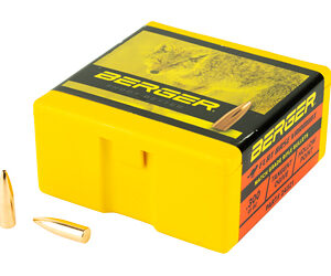 Berger Bullets – Reloading FB Varmint. 243 Diameter 6MM/243 Winchester 80 Grain Flat Base Hollow Point 100 Count 24321