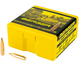 Berger Bullets – Reloading BT Target 243 Diameter 6MM/243 Winchester 108 Grain Boat Tail Hollow Point 100 Count 24431