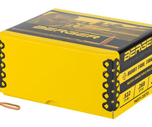 Berger Bullets – Reloading BT Target .243 Diameter 6MM/243 Winchester 108 Grain Boat Tail Hollow Point 500 Count 24731