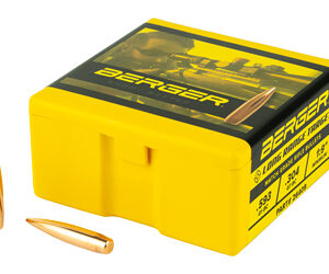 Berger Bullets – Reloading Long Range BT Target .264 Diameter 6.5MM 140 Grain Long Range Boat Tail Hollow Point 100 Count 26409