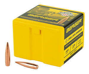 Berger Bullets – Reloading 200.20x Hybrid Target .308 Diameter 30 Caliber 200.2 Grain Hollow Point Boat Tail 100 Count 30417