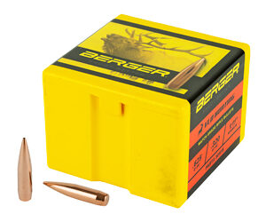 Berger Bullets – Reloading VLD Hunting .308 Diameter 30 Caliber 210 Grain Hollow Point Boat Tail 100 Count 30515