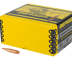 Berger Bullets – Reloading Hybrid OTM Tactical .338 Diameter 338 Caliber 300 Grain hollow Point Boat Tail 250 Count 33794