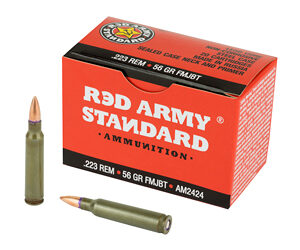 Century Arms Red Army Standard 223 Rem 56 Grain Full Metal Jacket 20 Round Box AM2424
