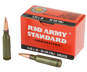 Century Arms Red Army Standard 5.45X39 59 Grain Full Metal Jacket 20 Round Box AM2428