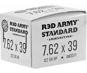Century Arms Red Army Standard 7.62X39 122Gr Boat Tail Hollow Point 20 Round Box AM3371