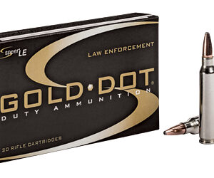Speer Ammunition Speer Gold Dot 300 Blackout 210Gr Gold Dot Hollow Point 20 Round Box 24472