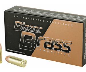 Blazer Ammunition Blazer Brass 40 S&W 180 Grain Full Metal Jacket 50 Round Box 5220