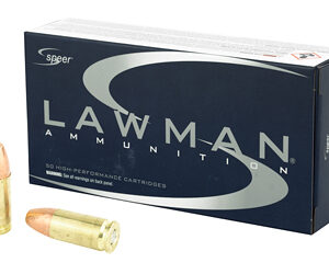 Speer Ammunition Speer Lawman 9MM 147Gr Total Metal Jacket 50 1000 53620