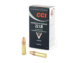 CCI 22LR 40GR SHP SUB-SONIC 50/5000