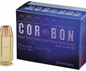 CorBon Self Defense 40S&W 165 Grain Jacketed Hollow Point 20 Round Box 40165