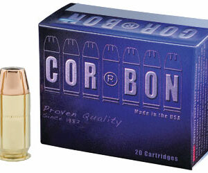 CorBon Self Defense 45ACP 185 Grain Jacketed Hollow Point +P 20 Round Box 45185