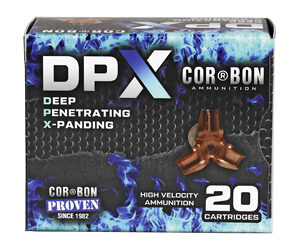 CorBon Deep Penetrating X Bullet 44MAG 225 Grain Barnes X 20 Round Box DPX44M225