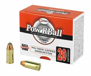 CorBon Pow'rBall 32ACP 55 Grain Polymer-Tipped 20 Round Box PB3255
