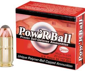 CorBon Pow'rBall 45ACP +P 165 Grain Polymer-Tipped 20 Round Box PB45165