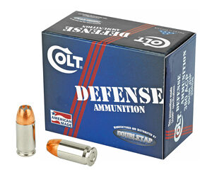 DoubleTap Ammunition Colt Defense 380 ACP 90Gr Jacketed Hollow Point 20 Round Box 380A90CT