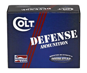 DoubleTap Ammunition Colt Defense 40 S&W 135Gr Jacketed Hollow Point 20 Round Box 40SW135CT
