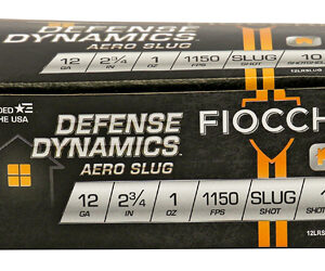Fiocchi Ammunition Aero Slug 12 Gauge 2.75" Slug Low Recoil 10 Round Box 12LRSLUG