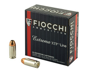 Fiocchi Ammunition Centerfire Pistol 40S&W 155 Grain Copper Metal Jacket 50 Round Box 40XTP25